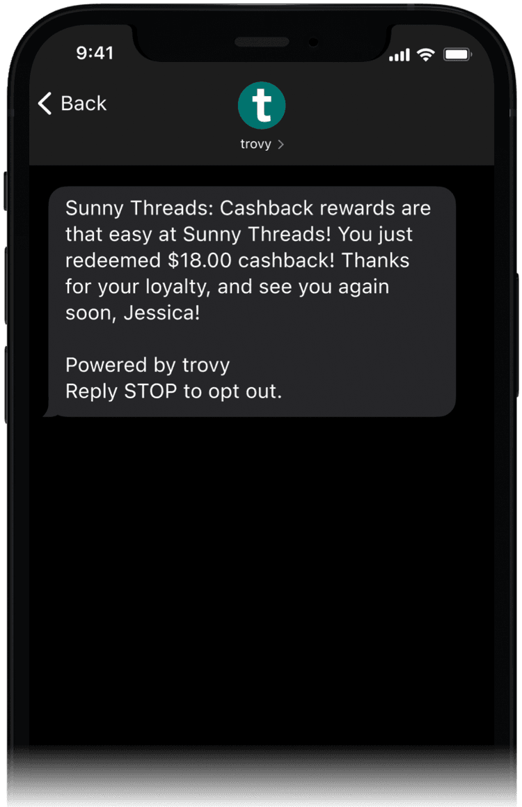 trovy cashback rewards